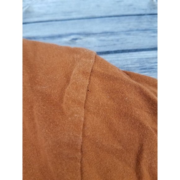 Patagonia California T-shirt Mens Size Medium Rust Orange Short Sleeve Slim Fit - Picture 6 of 11